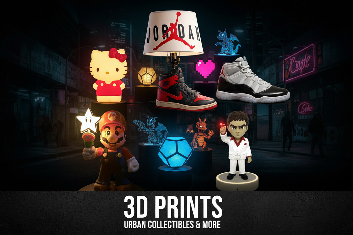 3D Prints Collection Poster