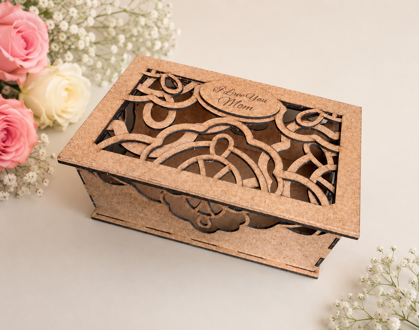 Beautiful Customizable Keepsake Box
