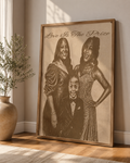 2’x4’ Customized Portrait Engravings