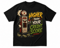 Higher the than your credit score